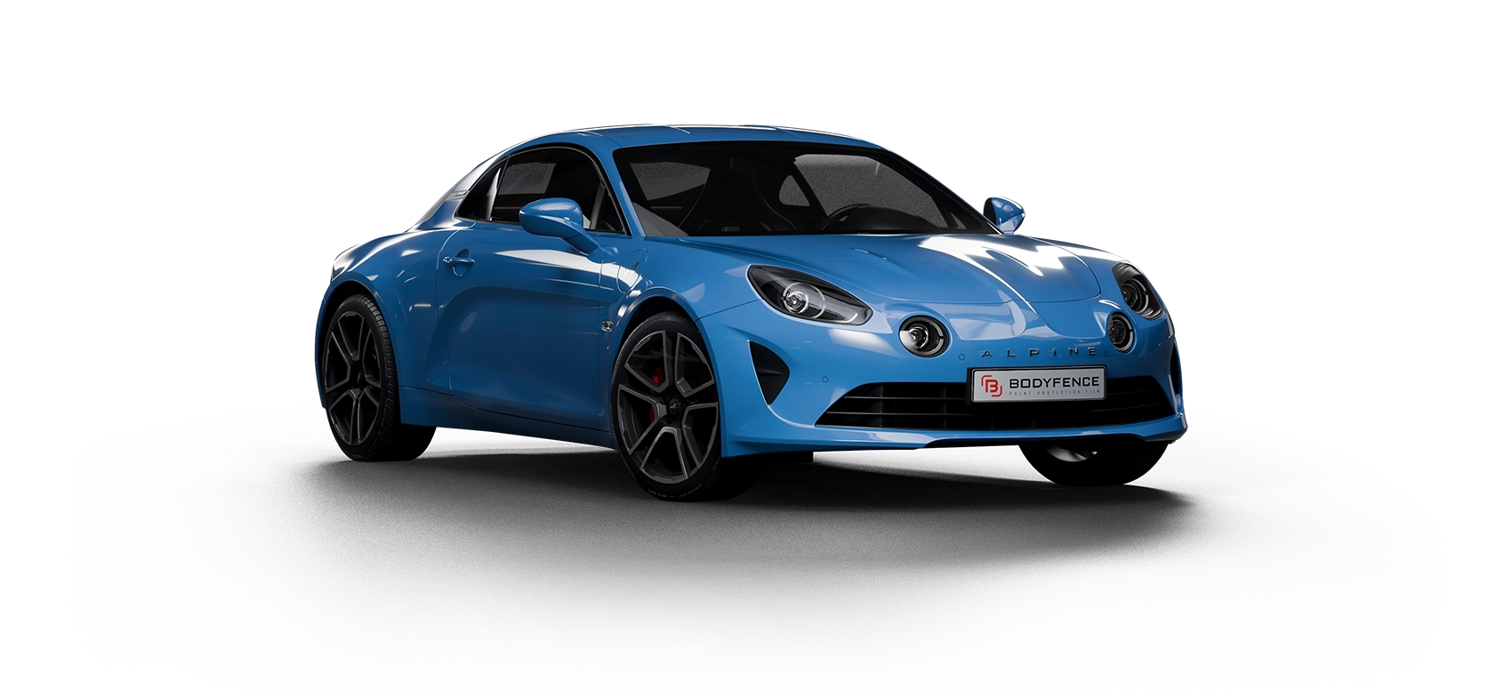 BODYFENCE X shown on its intended automotive application