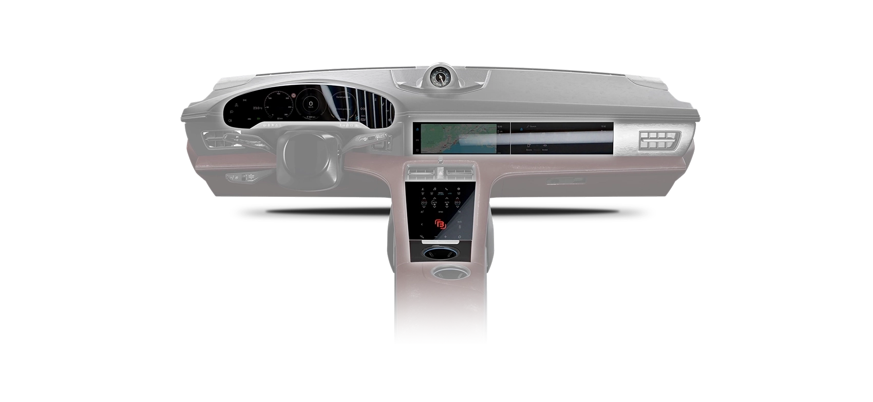 DFENCE ONEX shown on its intended automotive application